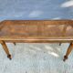 Louis XVI style piano bench in wood and cane