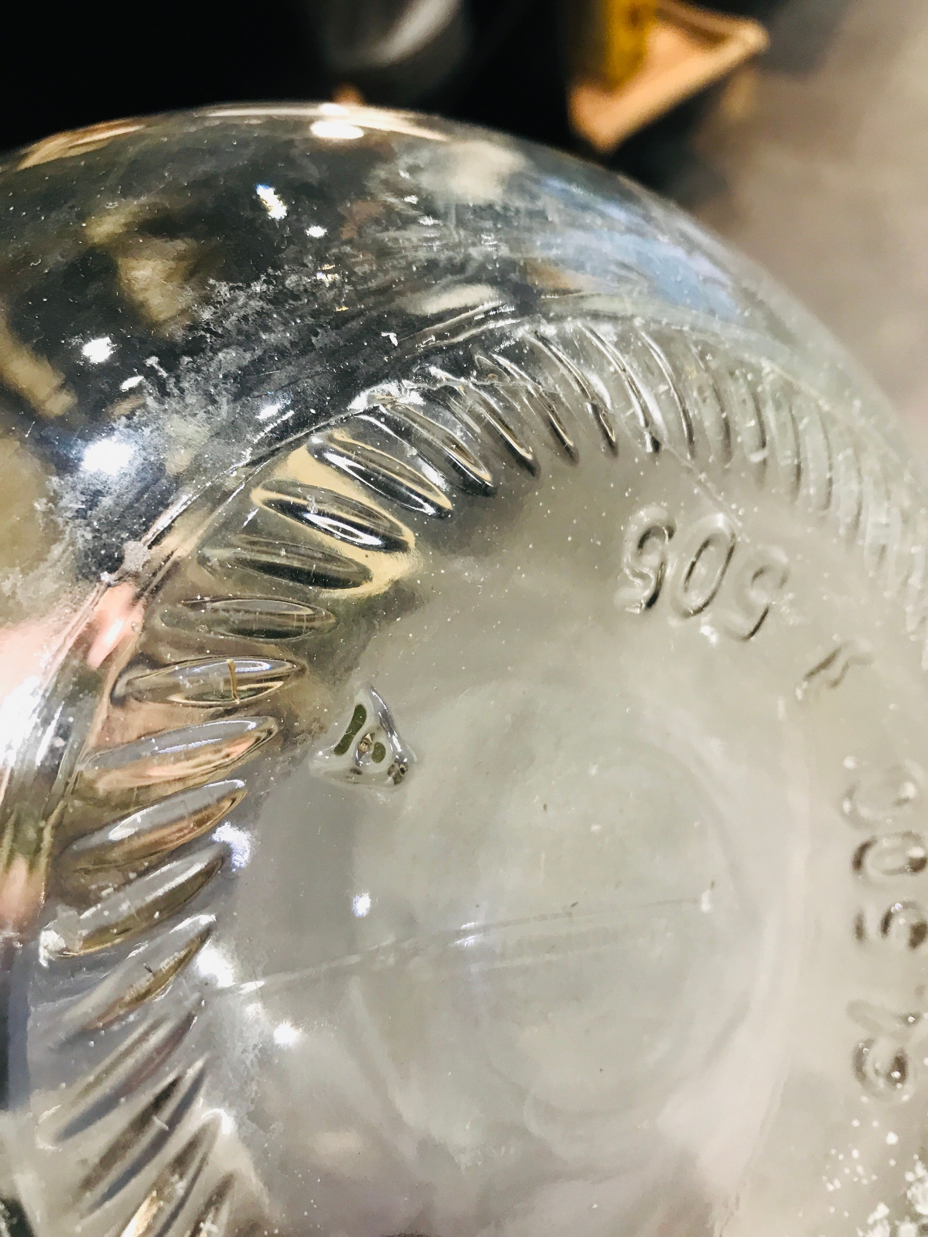 Lady Jeanne transparent glass