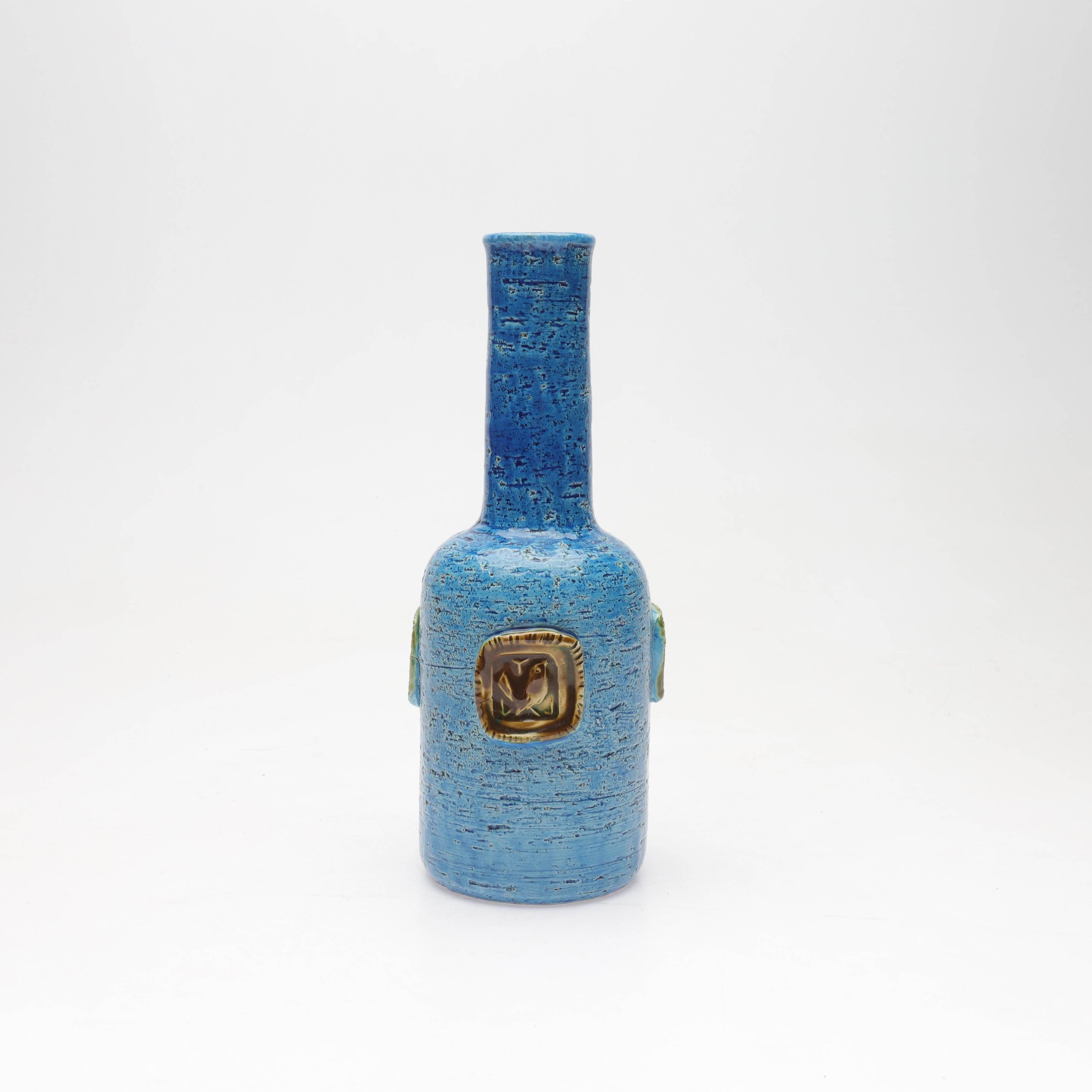 Aldo Londi vase in ceramic from Bitossi, Italy, 1960.