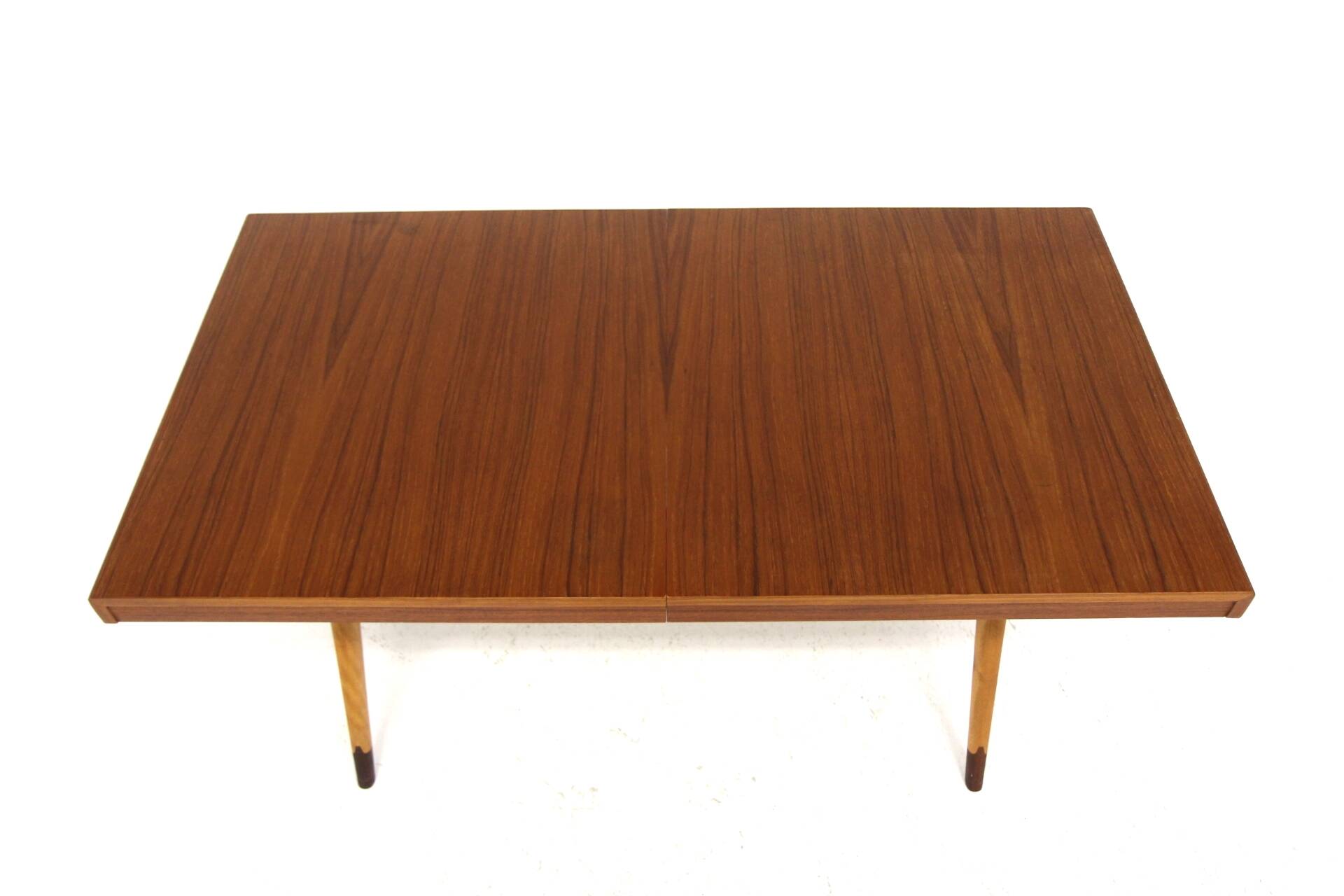 Scandinavian teak dining table, "Napoli", David Rosen, Sweden, 1950.