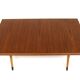 Scandinavian teak dining table, "Napoli", David Rosen, Sweden, 1950.