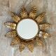 Sun mirror in gilded wood 1960
