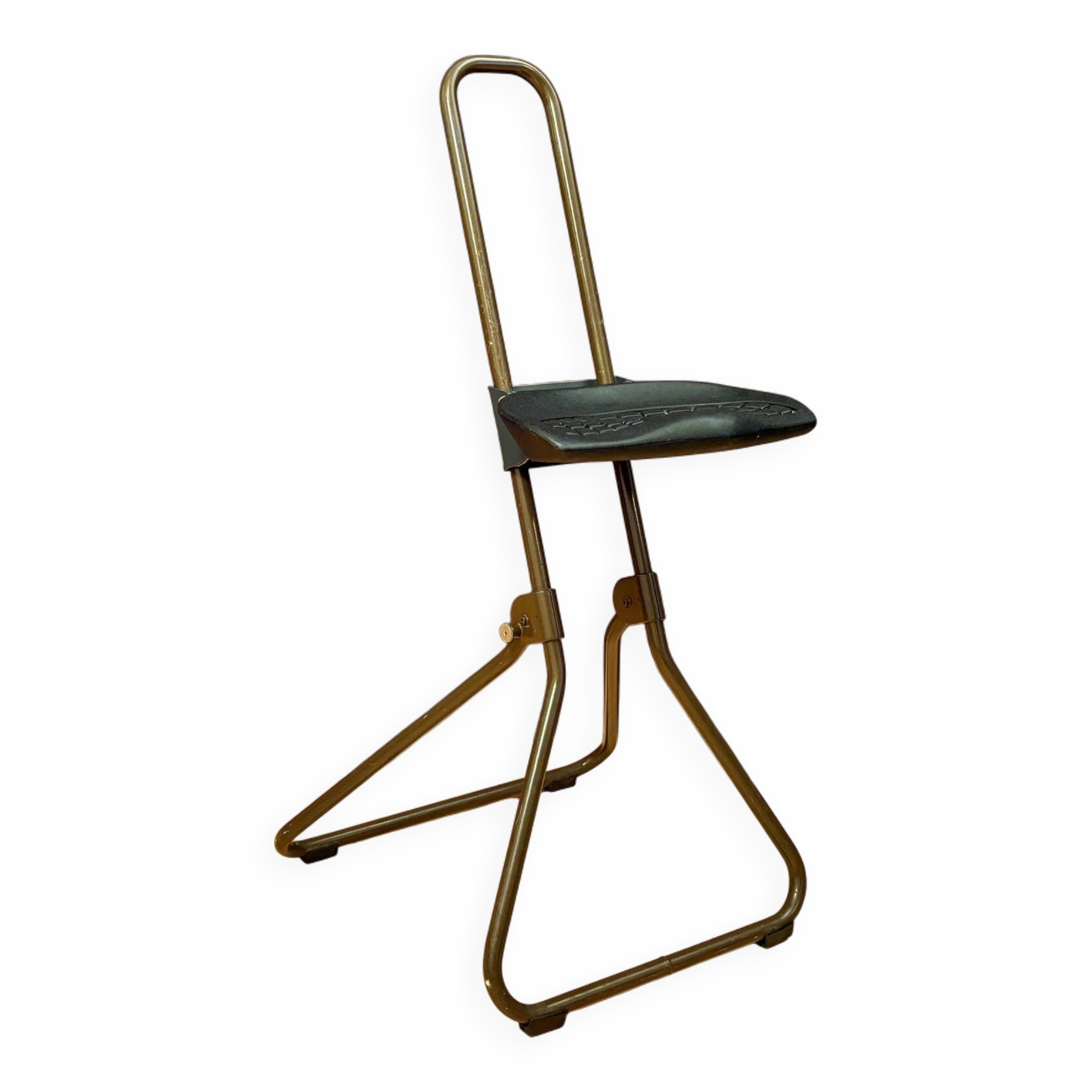 Tabouret ajustable par Brand/Häfner, Bad Essen, Allemagne années 1980