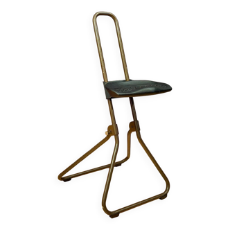 Stool with adjustable seat designed by Brand/Häfner, Bad Essen, Germany, 19