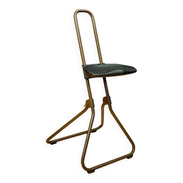 Tabouret ajustable par Brand/Häfner, Bad Essen, Allemagne années 1980