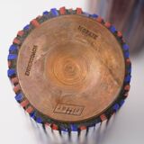 Pottery Mosaic Vases by W. Zimmermann for Ritter set of 3