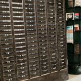 Old factory scoreboard or pointer