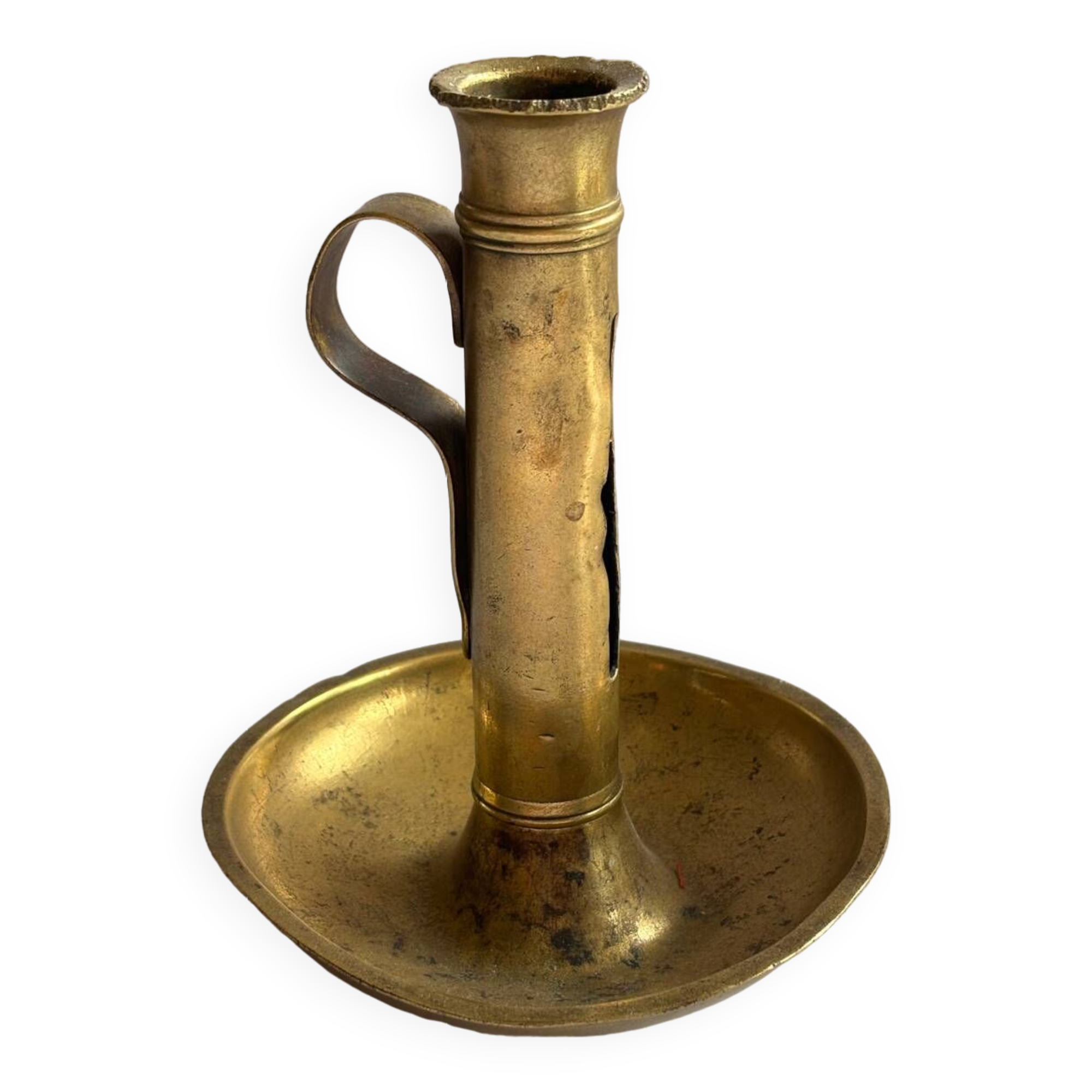 Brass candle holder