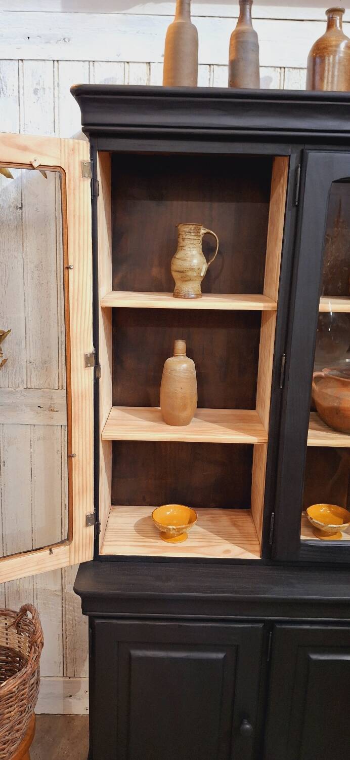 Antique 2-piece sideboard