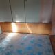 Lit vintage en bois 120 cm – années 50/60 – esprit moderniste