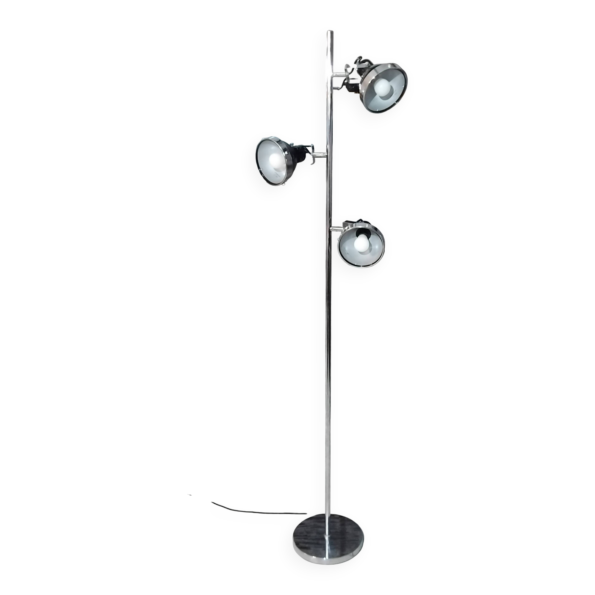 Lampadaire vintage réglables 3 spot orientable