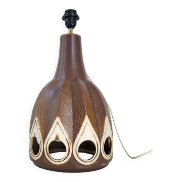 Lampe aux plumes vintage 1960
