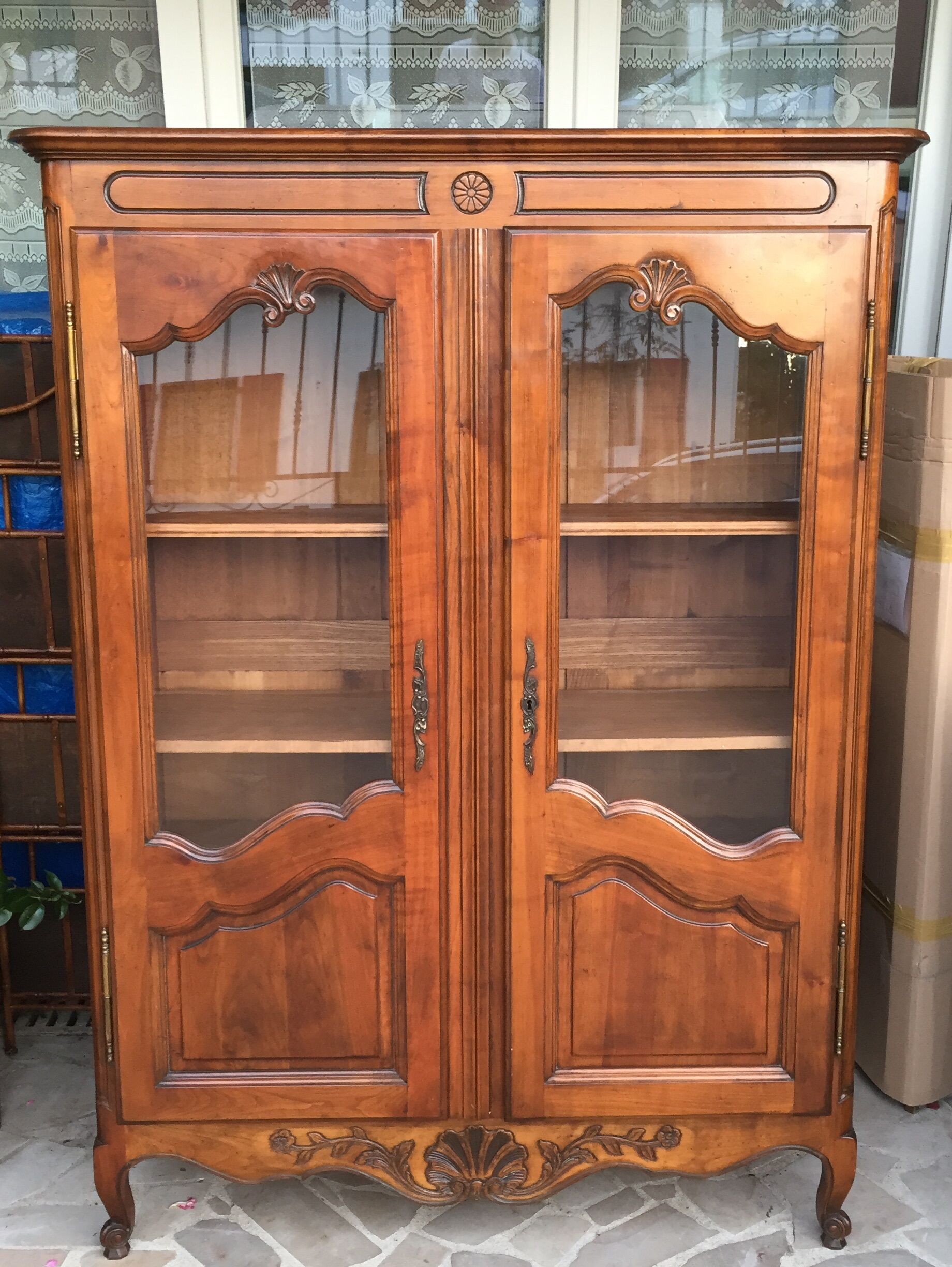 Louis XV style library