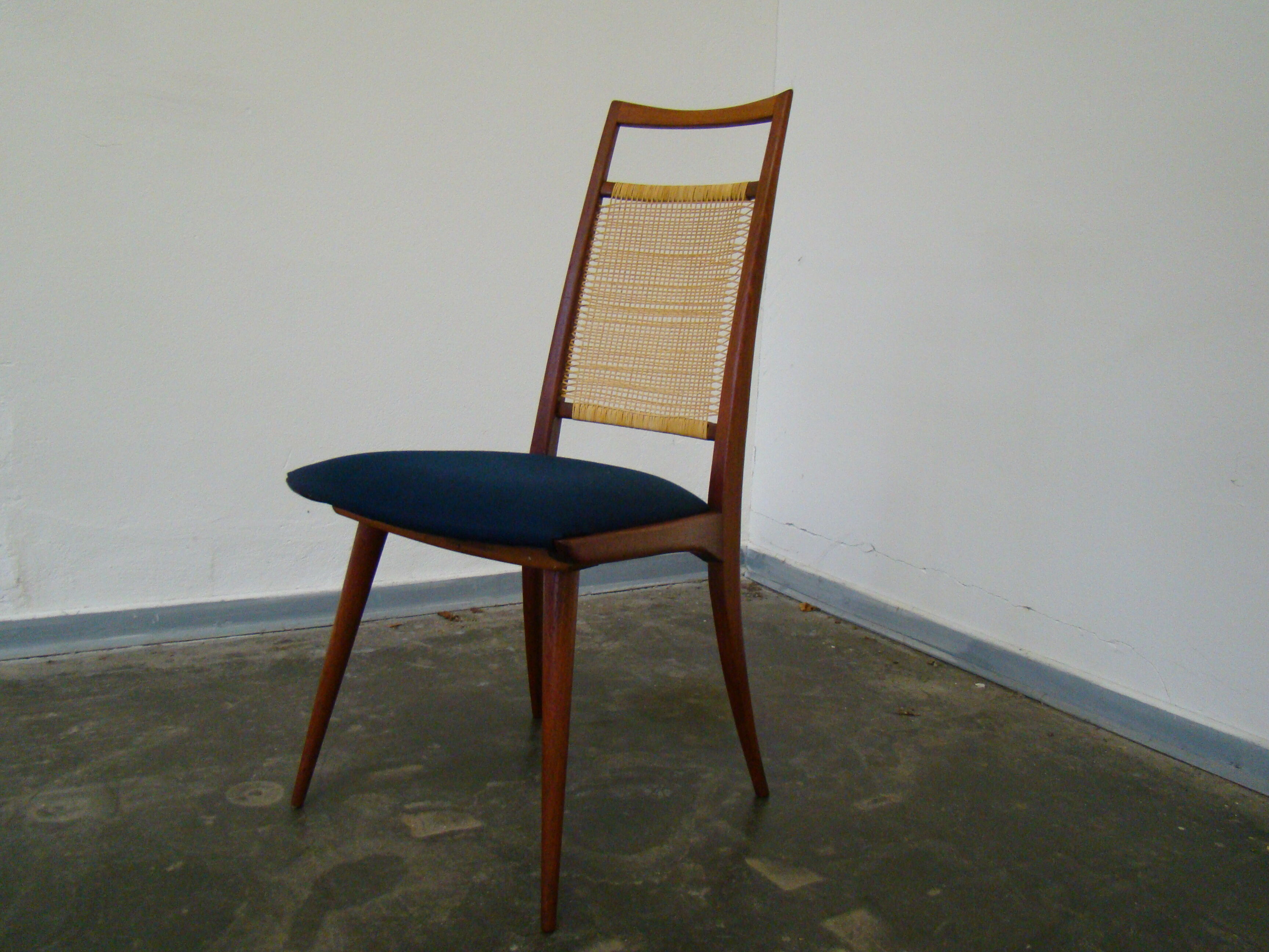 Quatre chaises vintage pour Lubcke