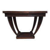 Art Deco dining table in rosewood, work from the 1930s.