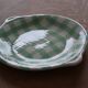 Salins Croisette model round dish, green