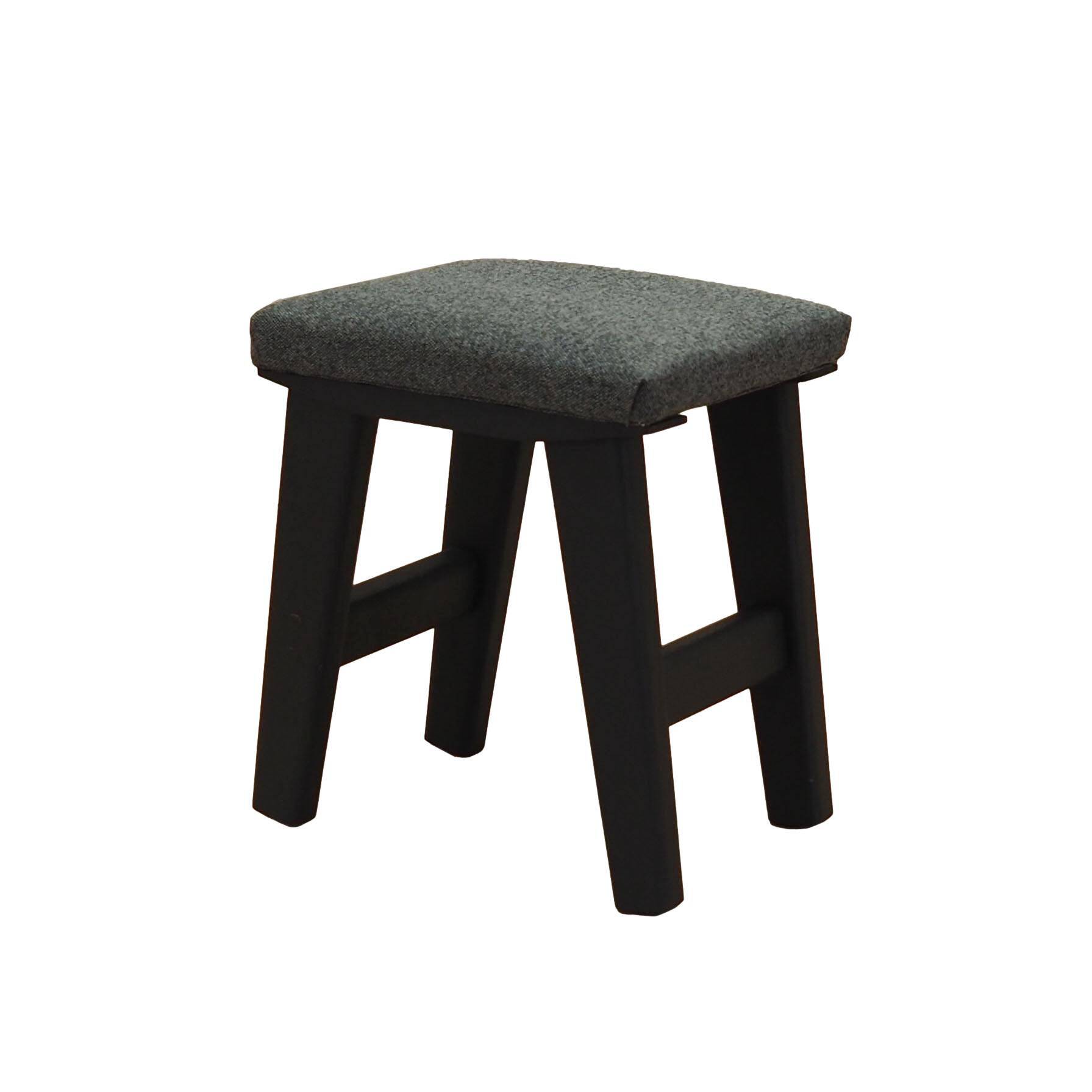 Grey stool, Danish design, 1980s, production: Denmark