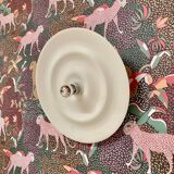 Large Scandinavian design metal wall light.