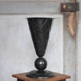 Unique vase made by a blacksmith, vintage vase, collector's item