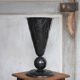 Unique vase made by a blacksmith, vintage vase, collector's item