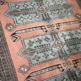 Vintage wool oriental rug - 245x157cm