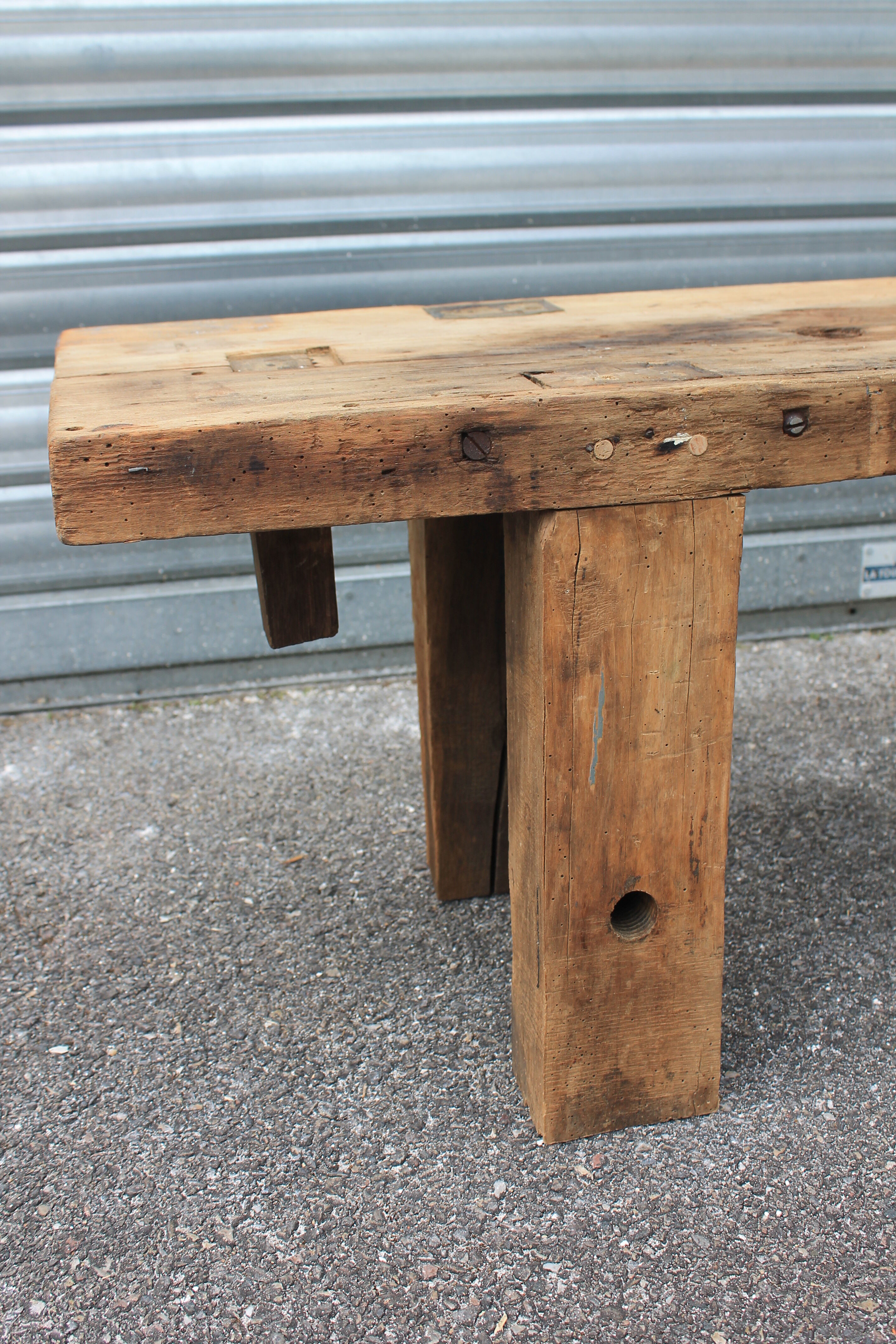 Rustic bench