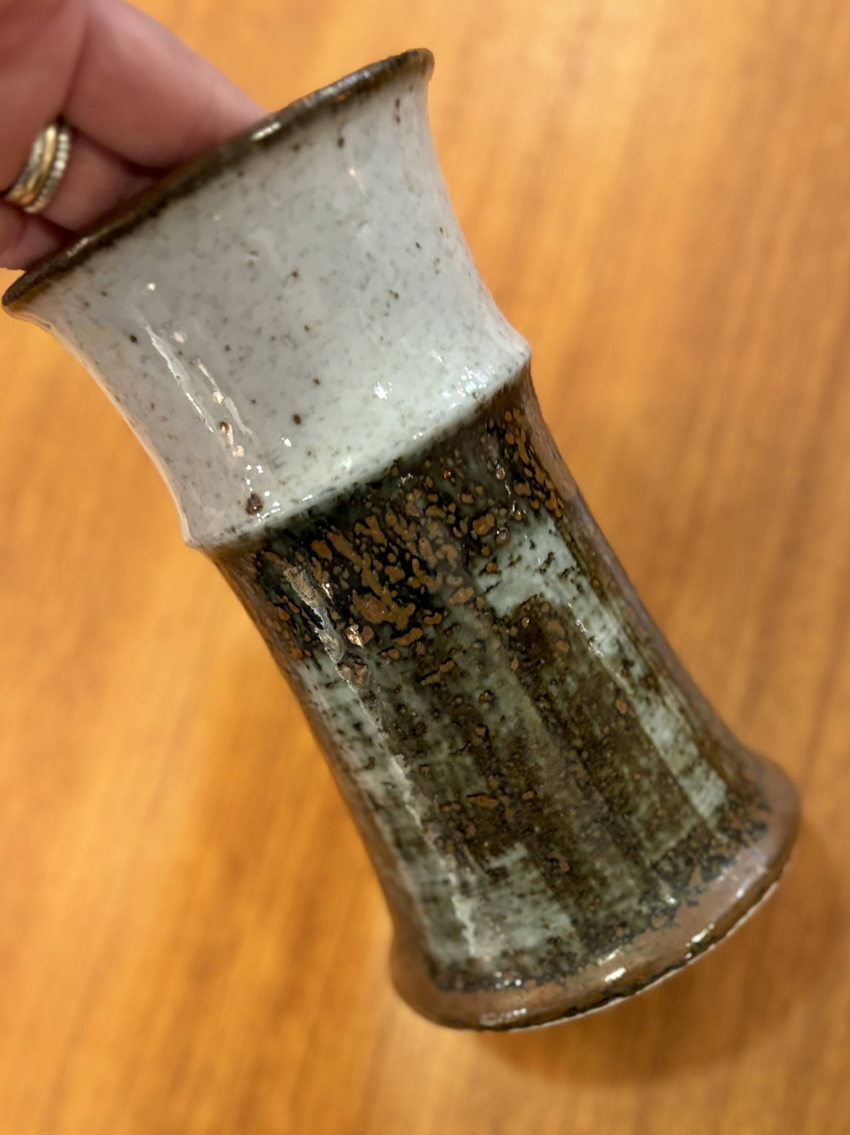 Vase, Art ceramics - Drejargruppen, Rörstrand, Sweden, 1973