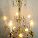 Lustre 5 lumières cristal