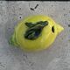 Vintage lemon sugar bowl