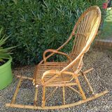 Rocking chair rotin