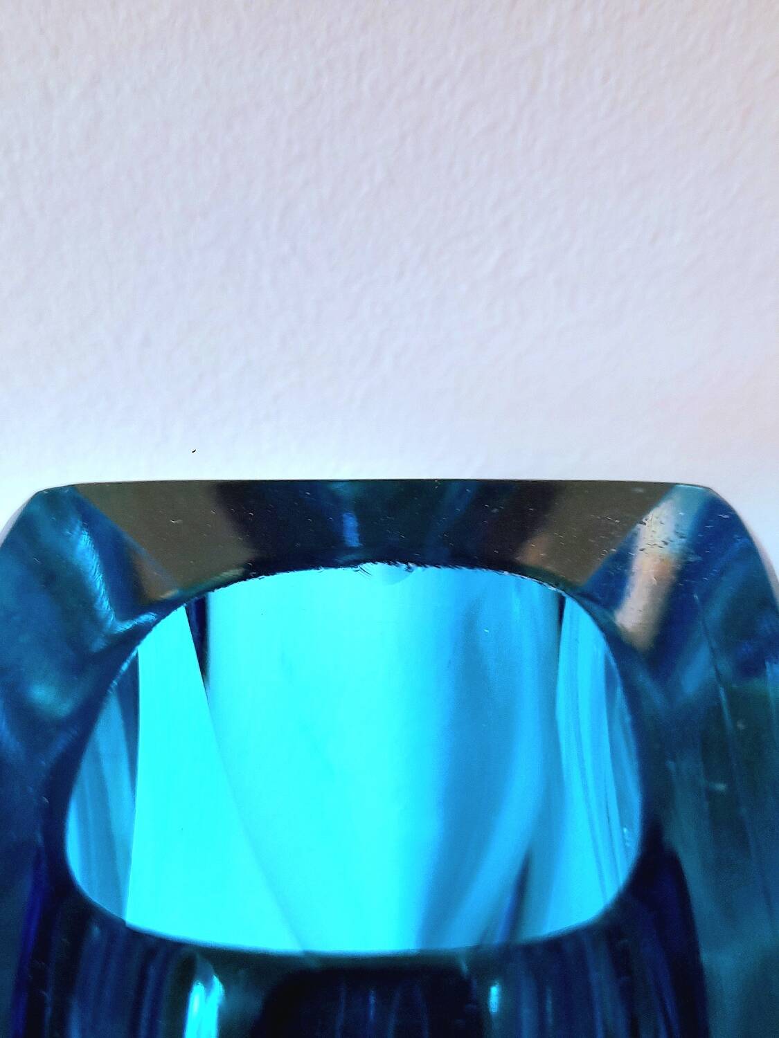 Vase Sommerso ,Flavio Poli, Murano 1970.