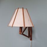 Scandinavian scissors wall lamp, 60s