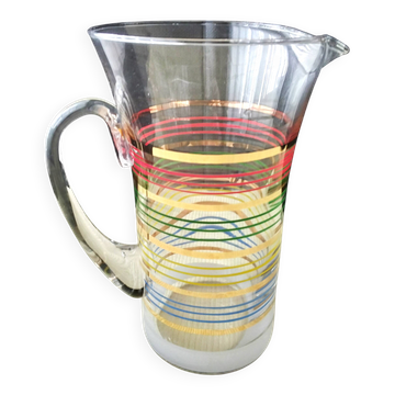 Carafe à eau, pichet vintage années 50