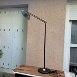 Varallo black halogen floor lamp alfa Italy model