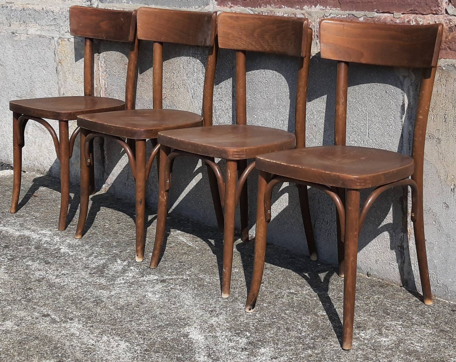 Thonet bistro chairs (set of 4)