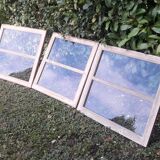 Glazed frame 70x83cm for partition