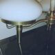 Vintage chandelier 3 branches 60-70 years in golden brass