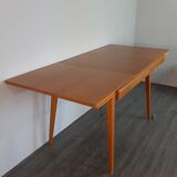 Extended table in Jiràk Beech by Tatra,  Czechoslovakia 1960