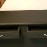 Black art deco buffet