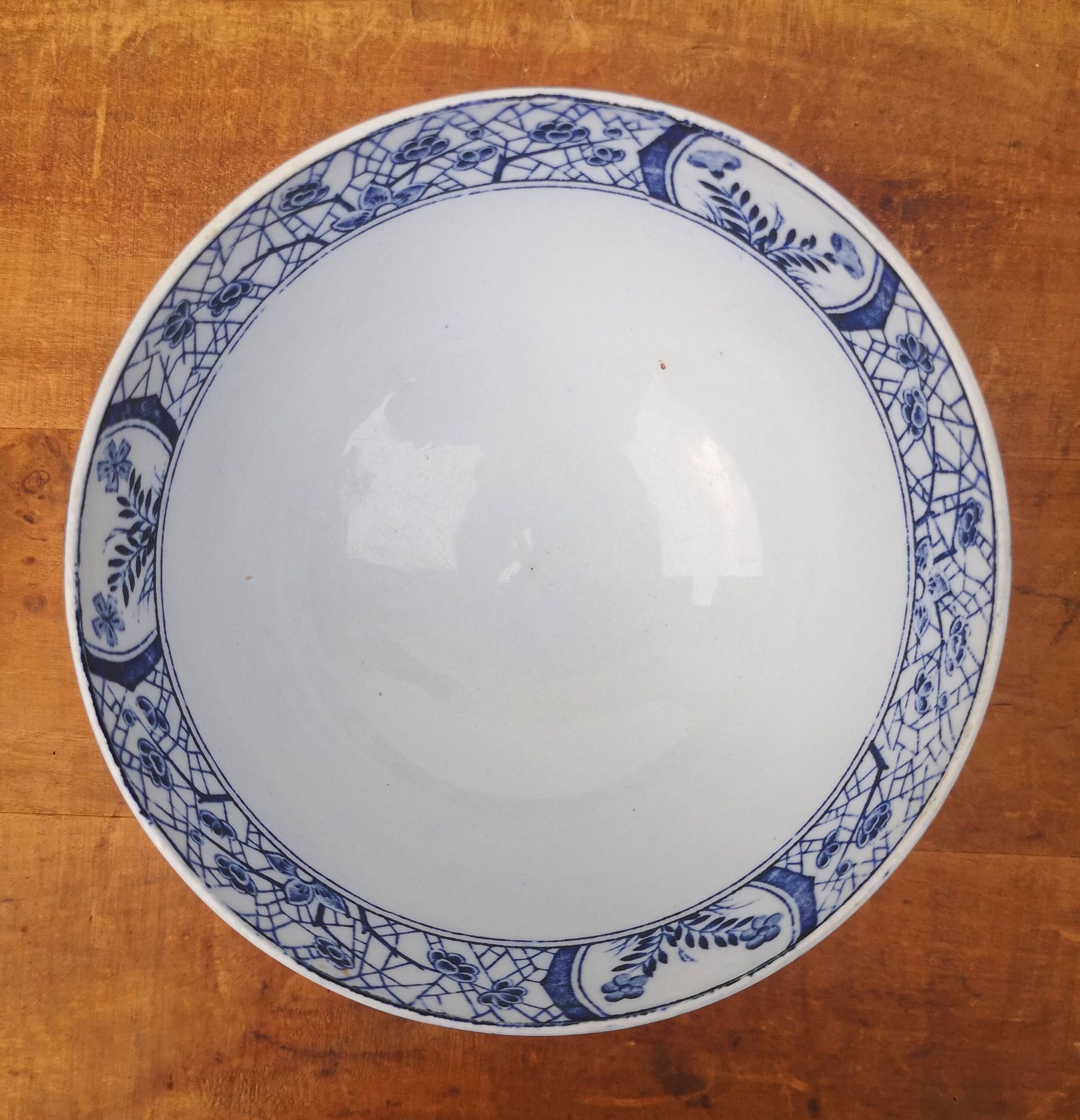 Old collection bowl Creil and Montereau model Japan