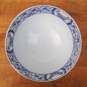 Old collection bowl Creil and Montereau model Japan