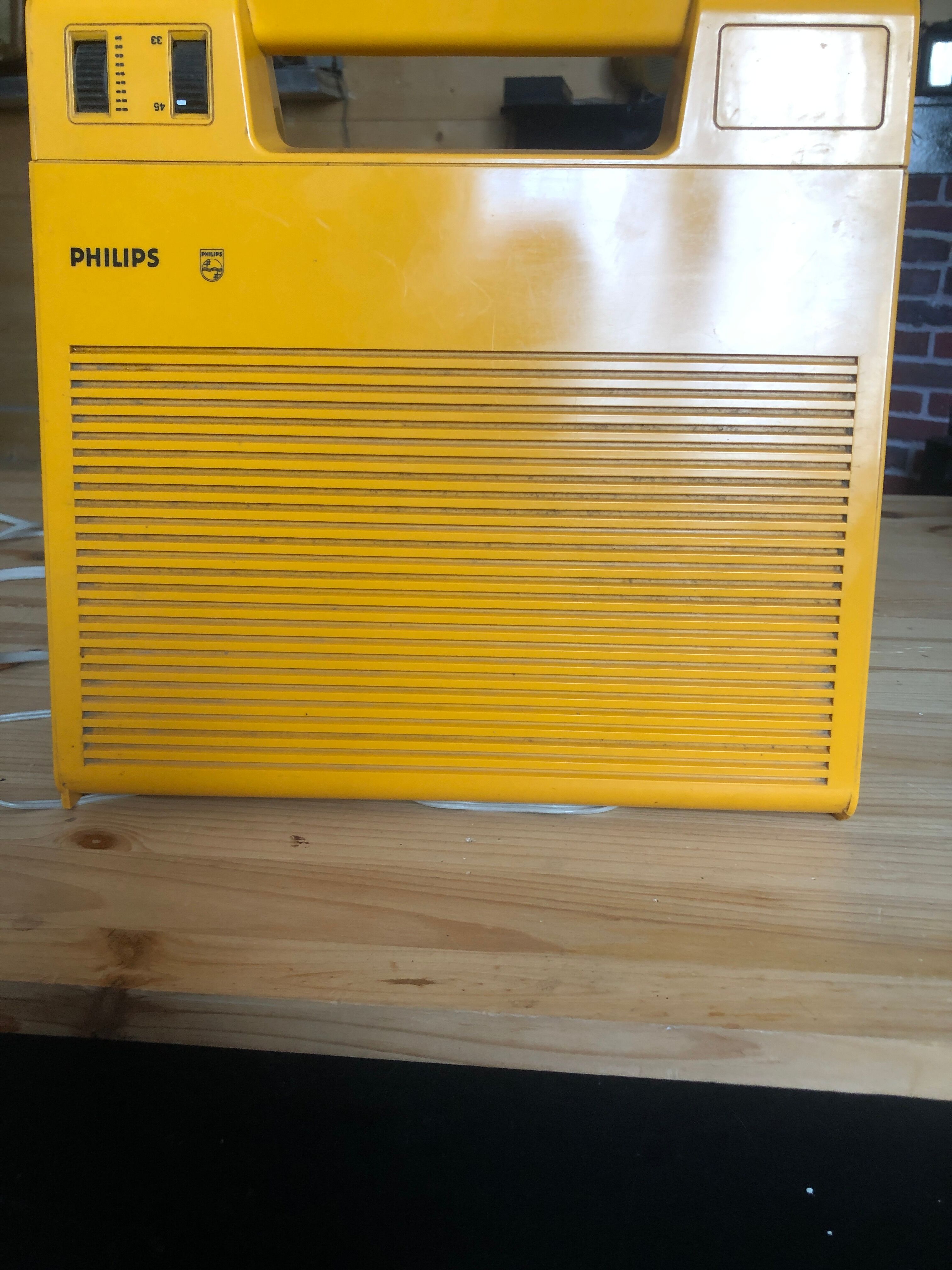 Vintage Philips A 180 record player
