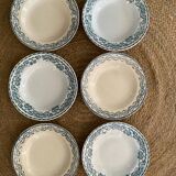 Iron earth soup plates from Moulin des Loups and Salins.