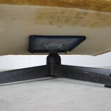 Mid-century style swivel wingback chair from the 1960s, Czechoslovakia