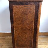 Marquetry bedside table