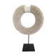 Sculpture tribal necklace Papou in shells