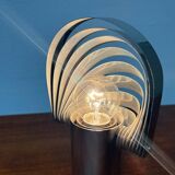 Vintage Swiss Visier table lamp from the space age by E. R. Nele for Temde, 1970s.