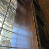 Renaissance style 2-door walnut sideboard