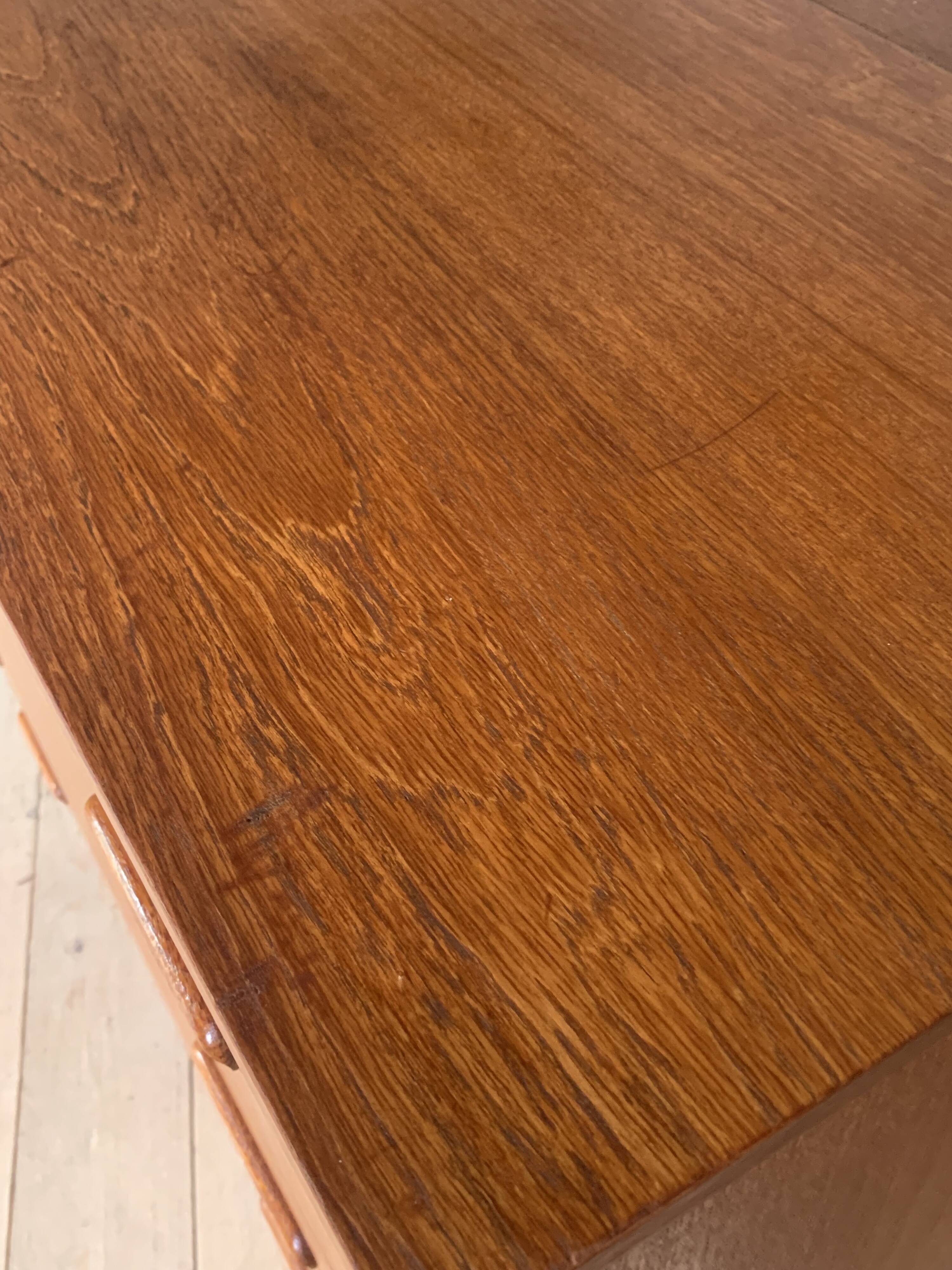 Vintage Scandinavian style teak dressing table