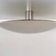 Florian Schulz Large Flush Mount Light Sela in polished Nickel, 1970s